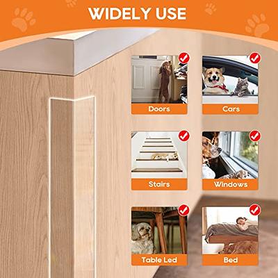 Door Protector from Dog Scratching, Window Sill Protector, Clear Sided  Shield Protection Barrier Anti Cat, Dog Scratching, Slobbering, and Clawing  Furniture, Glass, Car Door, Couch 4in x 16.4ft - Yahoo Shopping