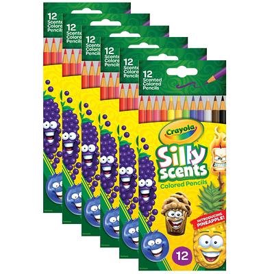 Crayola Silly Scents Colored Pencils Assorted Colors Pack Of 12 Pencils -  Office Depot