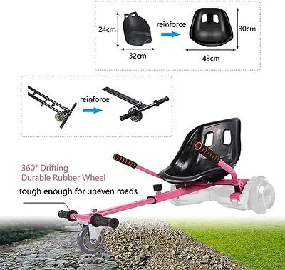 Hover Kart Go Kart Adjustable Attachment for 6.5 Hoverboard Buggy