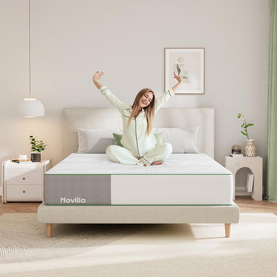 Novilla 10 12 Memory Foam Mattress In A Box Certipur-us