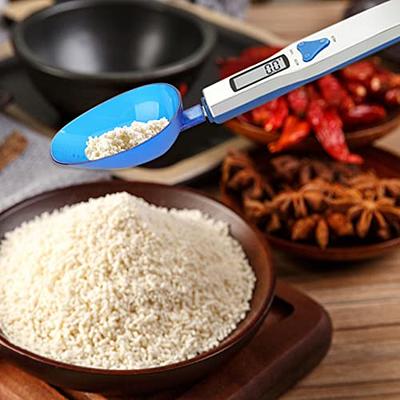 Electronic Measuring Spoons Digital Kitchen Spoon Scale, 500g/0.1g, Digital Display Accurate Detachable Measuring Cup with Tare for Kitchen and Lab