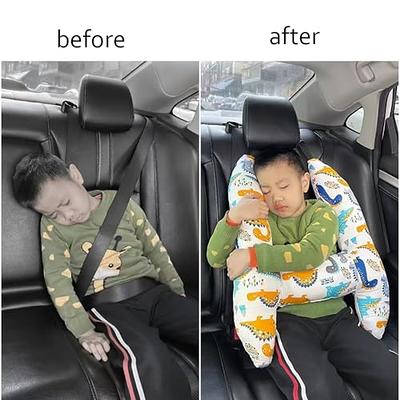 H-Shape Kid Car Sleeping Head Support ,Car Seat Headrest Pillow