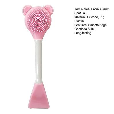 Pink Facial Cream Spatula Silicone Face Mask Brush Mask Beauty Tool-Double  Heads Skincare Applicator Tools for Apply Cream Facial Masks - Yahoo  Shopping