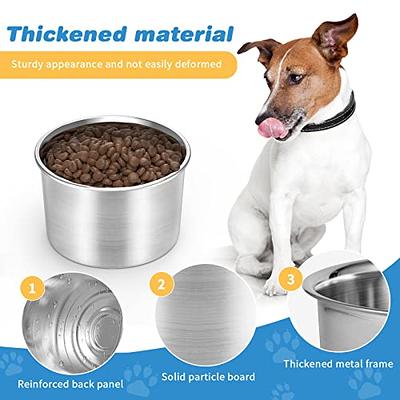 Stainless Steel Metal Dog Bowls, Food Grade, Premium Pet Food Water Bowls,  Nonslip Rubber Bottom, Dishwasher Safe, Easy to Clean - AliExpress