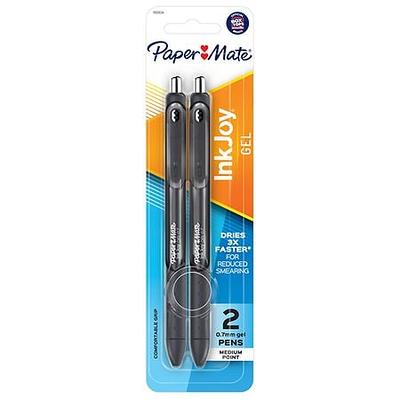 Pen+Gear Retractable Gel Pens, Black, 12 Count - Yahoo Shopping