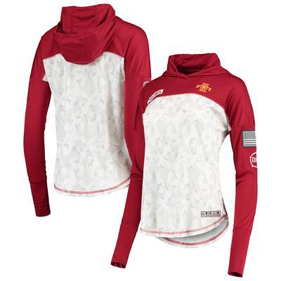 Men's Colosseum Arctic Camo USC Trojans OHT Military Appreciation  Quarter-Zip Hoodie