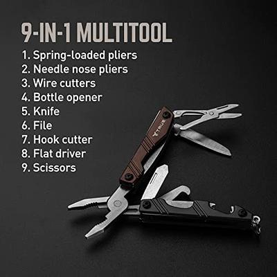 True utility Multitool 9 In 1 Silver