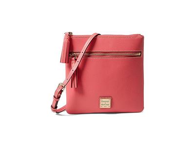 Dooney & Bourke Saffiano Double Zip Tassel Crossbody