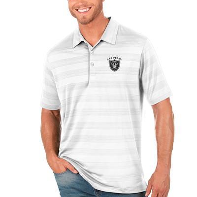 Men's Antigua White Las Vegas Raiders Compass Polo - Yahoo Shopping