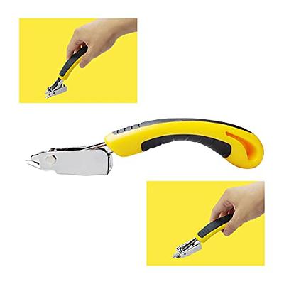Staple Remover, Staple Puller Tool, Upholstery and Construction Heavy Duty  Staple Remover, Strength Staple Puller Removing All Kinds of  Staples(Yellow) - Yahoo Shopping