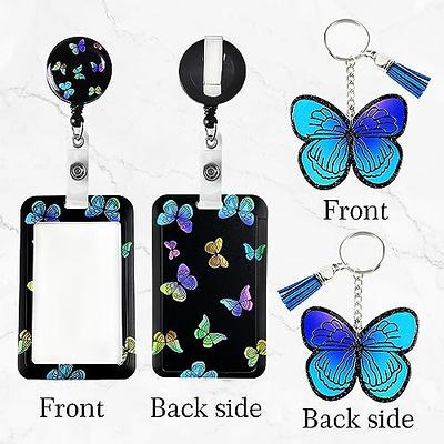 ID Badge Holder with Lanyard Retractable Badge Reel Clip Lanyards for ID  Badges Butterfly Color Lanyards for ID Badges Lanyards for Women Butterfly  Acrylic Keychain Teacher Lanyards Nurse Badge - Yahoo Shopping