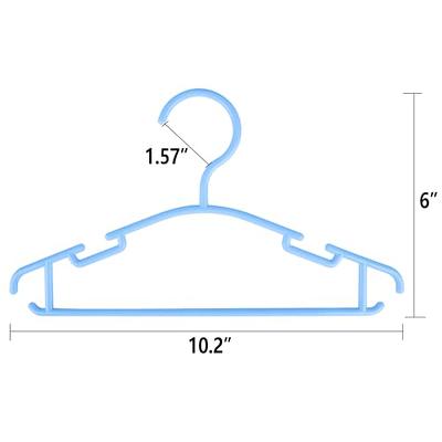 GoodtoU Blue Baby Hangers, 100Pack Baby Hangers for Closet Kids Hangers  Plastic Children Hangers Baby Clothes Hangers - Yahoo Shopping