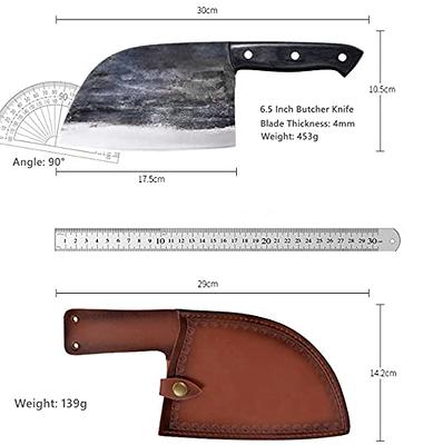 MITSUMOTO SAKARI Damascus Chef Knife, 8 inch Professional 440C Japanese  Knives