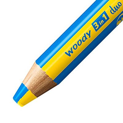 Multi-talented pencil STABILO woody 3 in 1 - pack of 18