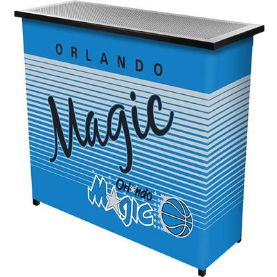 Men's Mitchell & Ness Blue Orlando Magic 1996-97 Hardwood Classics  Authentic Warm-Up Full-Snap