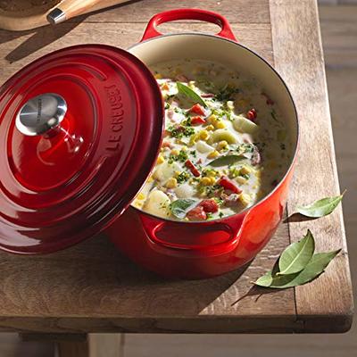 Le Creuset Enameled Cast Iron Signature 5 Quart Oval Dutch Oven in