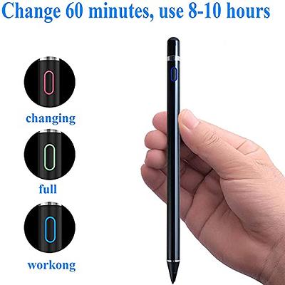  Stylus Pen for iPad Pencil, Rechargeable Active Stylus Pen Fine  Point Digital Stylus Pencil for Xiaomi Mi Pad 3 Compatible with Most  Capacitive Touch Screens Cellphone Tablets : Cell Phones 