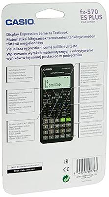 Casio Fx-570Es Plus 2 Scientific Calculator with 417 Functions, Black -  Yahoo Shopping