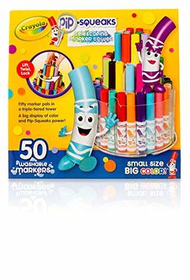 Crayola Pip Squeaks Washable Marker Set, 50 Classic Colors, Gift for Kids,  Age 5, 6, 7, 8 - Yahoo Shopping