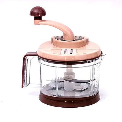 Yuhoo Manual Nut Grinder, Nut and Dry Fruit Chopper Grinder with Hand  Crank, Portable Kitchen Manual Food Shredder Tool for Vegetables Fruits