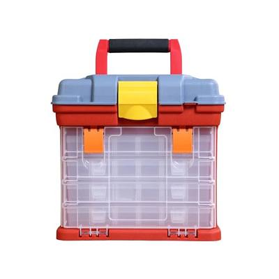 Foldable Double Sided Fishing Subline Box, Portable 2 Layer