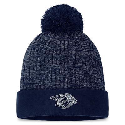 Fanatics Branded Navy/White Detroit Tigers Iconic Cuffed Knit Hat with Pom