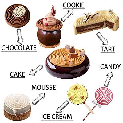  ice cream Silicone Mold for Baking shapes Premium chocolate  Molds Cake Molds bomb Candy Mold Nonstick for Baking (mini ice cream) :  Home & Kitchen