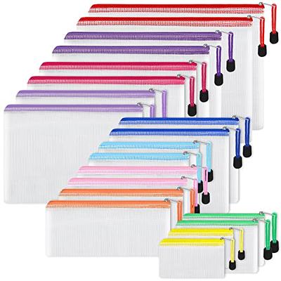 EOOUT 20pcs Mesh Zipper Pouch, Waterproof Zipper Bags, 8 Sizes Plastic  Travel Pouch, 10 Colors, Multipurpose for Board Game, Travel Storage,  School Supplies, Office Appliances, Home Organize - Yahoo Shopping