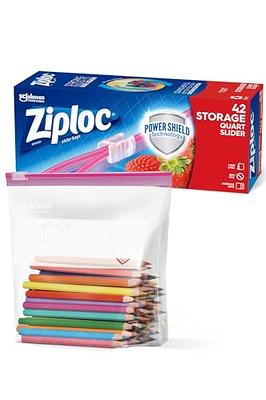 Ziploc 145ct Zip Lock Bag, 1 Pack, Clear