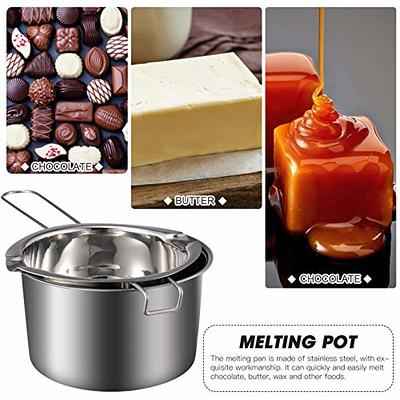 EXCEART Chocolate Melting Bowl 1 Set Stainless Steel Double Boiler Pot  Cheese Melting Pot Chocolate Melting Pot Wax Melting Pot for Home Use  Candle Making Supplies - Yahoo Shopping