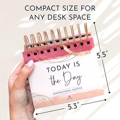 365 Days Daily Calendar 2024 Motivational Desk Calendar Inspirational  Quotes Mini Calendar 2024 Perpetual Calendar for Home, Offices