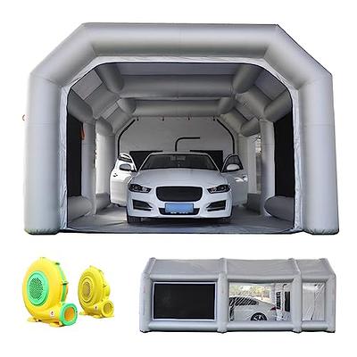 Portable Inflatable Paint Booth for Cars - 26x15x10FT Inflatable