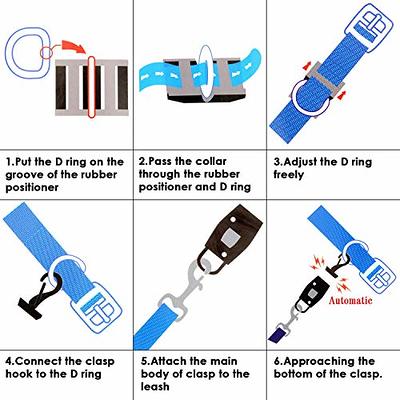 Zunea Dog Collar Leash Connector, Magnetic Automatic Magic Latch One Touch  Release Harness Lead Connector for Traction Rope Harnesses Collar for  Outdoor Walking Black - Yahoo Shopping