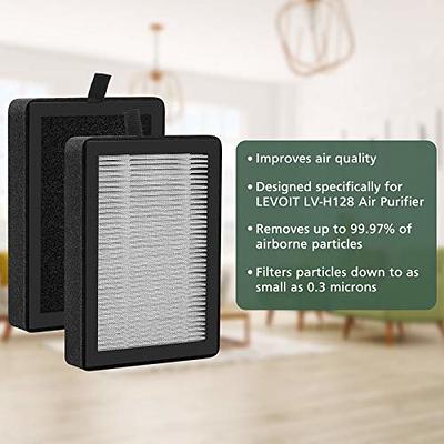 LEVOIT LV-PUR131 Air Purifier Replacement Filter, Hepa and Activated Carbon  Filters Set, LV-PUR131-RF, 1 Pack - Yahoo Shopping