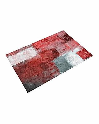 Outdoor Area Rug for Patio 5x8FT, Abstract Geometric Oil Painting Graffiti  Red Entryway Rug Carpet Doormat, Large Floor Mat for Porch, Backyard,  Apartment Balcony, Deck, Beach - Yahoo Shopping