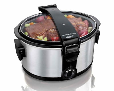 MegaChef 2.5 Quart Triple Slow Cooker and Buffet Server 