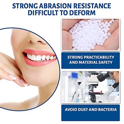 Tooth Repair Kit - 30ml Thermal Beads Temporary Teeth Replacement Kit for  Restoration of Missing & Broken Teeth Replacement Dentures, DIY Heat Fit