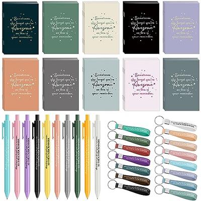 Harloon 30 Sets Employee Appreciation Gifts Thank You Gift Notebooks Gentle  Color Retractable Ballpoint Pen and Silicone Keychains Journal for School  Teachers Office Coworkers (You Are Awesome) - Yahoo Shopping