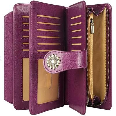 Lavemi Womens Large Capacity RFID Blocking Wallets