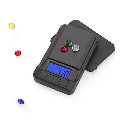 WOWOHE Food Travel Scale Portable Pocket Scale Gram Capacity 500g Degital  Kitchen Small Miniature Scale Lab Measuring Scale High Precision