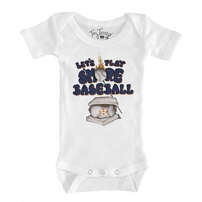 Girls Newborn & Infant Houston Astros Navy/Heather Gray Little Fan Two-Pack  Bodysuit Set