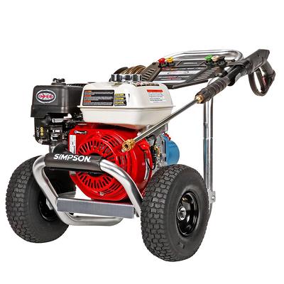 Simpson SuperPro Roll-Cage 3600 PSI 2.5 GPM GAS Cold Water Pressure Washer with Honda GX200 Engine