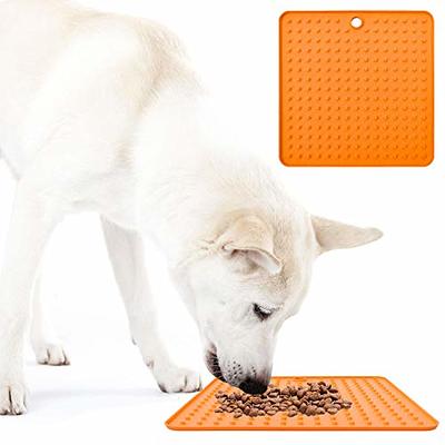 LICKIMAT X Large Breed Buddy Dog Lick Mat, Dog Calmer, Slow Feeder, Anxiety  Reliever Alternative to Puzzle Toys, Slow Feeding Bowls. Use Peanut