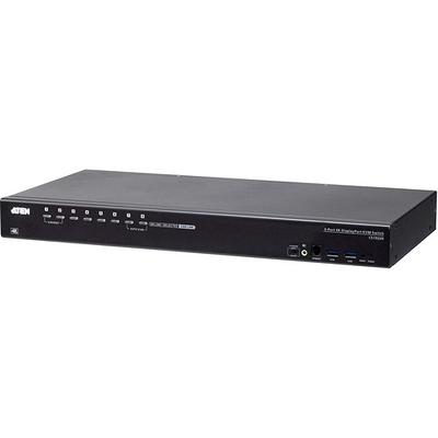 ATEN CS19208 8-Port USB 3.0 4K DisplayPort KVM Switch with Rack