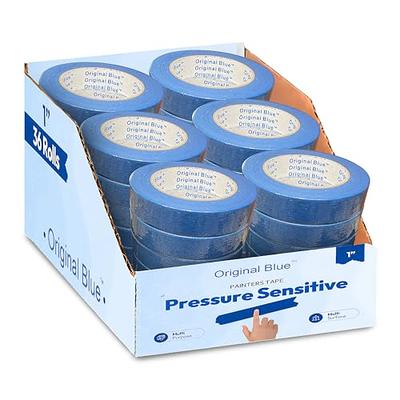 Gripblue Blue Painters Tape 1.5 Inch Wide, Masking Tape Blue 1.41In X  60Yds, 30