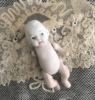 Vintage 2 Bisque Doll made in Japan.