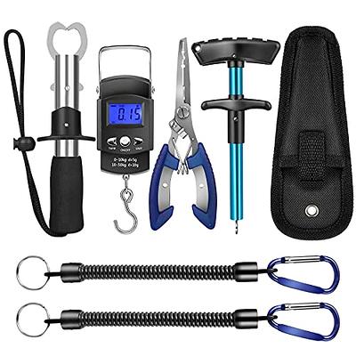 SNAIL TRAIL 7.5''/9'' Floating Fish Gripper, Fishing Grabber, Catfish Mouth  Pliers, Caught Bass Holder, Digital Scale Hook Clamp, Saltwater Lip Grip  Tool with Lanyard, Gifts for Men, White-Blue - Yahoo Shopping