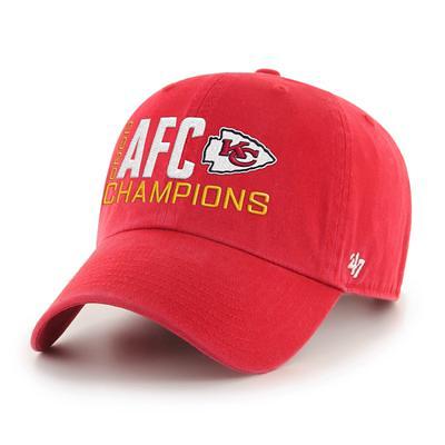 '47 Men's Kansas City Chiefs Red Clean Up Adjustable Hat