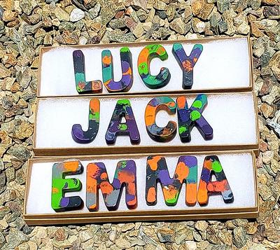 Custom Crayon Names, Birthday Party Favors, Kids Name Crayons, Colorful  Letters - Yahoo Shopping