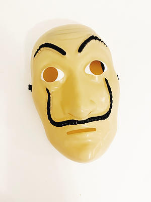 Money Heist Adult Mask Cosplay Halloween Salvador Dali La Casa Samtity Guy  Fawkes Man With Mustache Novelty Male Costume - Yahoo Shopping